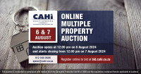 ONLINE MULTIPLE PROPERTY AUCTION - 6 & 7 AUGUST 2024