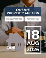 ONLINE PROPERTY AUCTION - 18 AUGUST 2026 @ 08:00 - 13:00