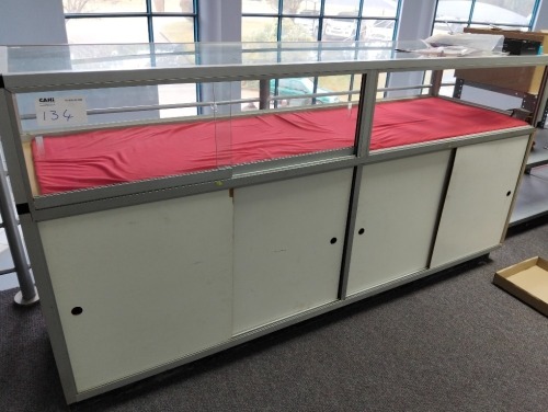 DISPLAY CABINET 4 DOOR