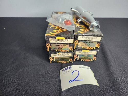 4 X CAR GAS MOTOR EXHAUST