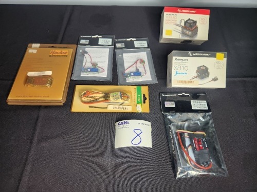 ASSORTED ELECTRONIC SPEED CONTROLS