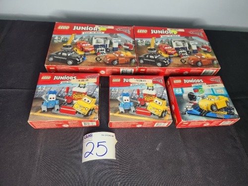 5 X ASSORTED LEGO KITS