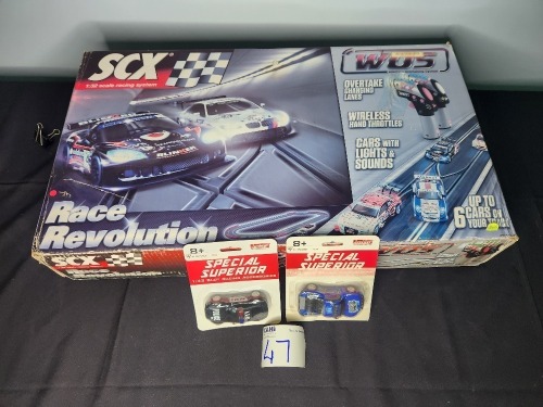 SCX SLOT CARS 1:32 SCALE RACING SYSTEM