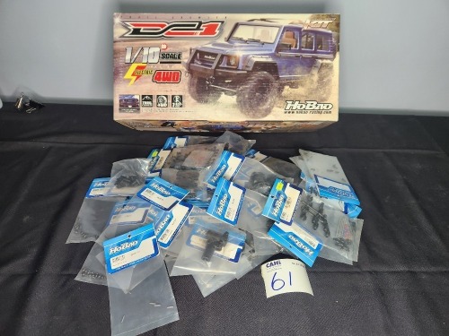 OFF-ROAD 4 WHEEL DRIVE 1/10 SCALE KIT & SPARES