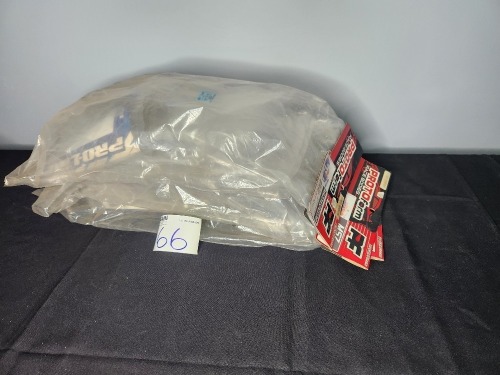 3 X CLEAR BODY 190MM LIGHTWEIGHT RACING BODIES