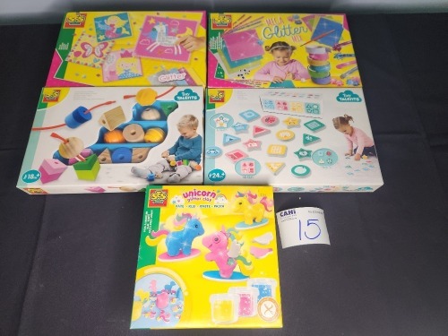 5 X KIDS EDUCATIONAL AND CRAFT SETS