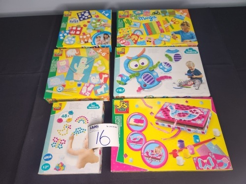 6 X KIDS CRAFT SETS