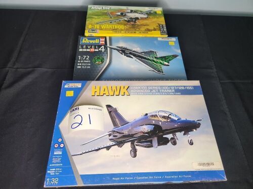 3 X PLASTIC MODEL KITS