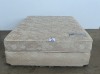 QUEEN BED BASE AND MATTRESS