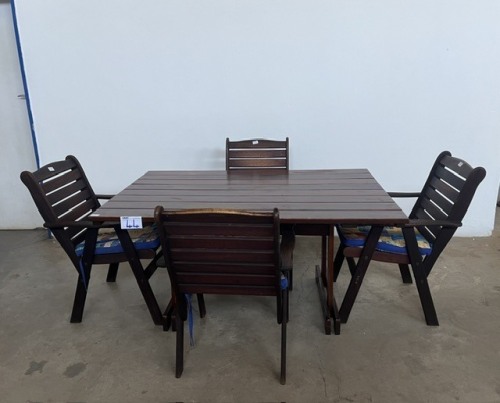 4 SEATER PATIO SET