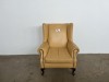 LEATHER WINGBACK CHAIR