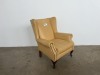 LEATHER WINGBACK CHAIR - 2