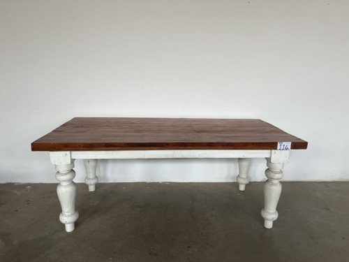 WOODEN DINING TABLE