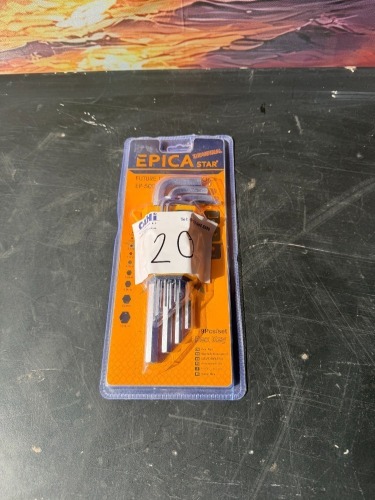 EPICA 9-PIECE HEX KEY SET
