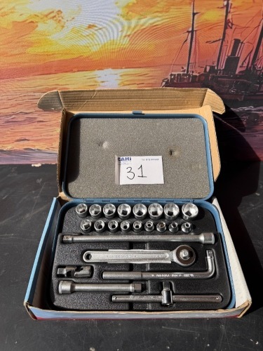 GEDORE QUARTER DRIVE SOCKET SET