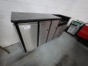 KITCHEN ISLAND - STAINLESS STEEL WITH MARBLE TOP
