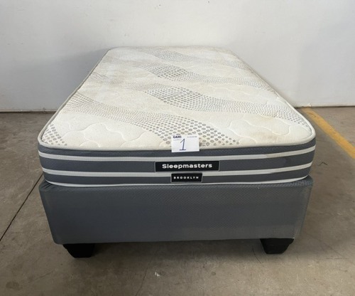 3/4 BED BASE AND MATTRESS