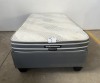 3/4 BED BASE AND MATTRESS