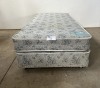 SINGLE BED BASE AND MATTRESS