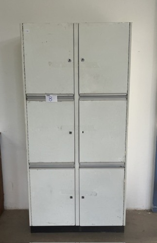 STEEL 6 DOOR KITCHEN CUPBOARD (H1925, W460, L910)