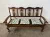 3 SEATER BENCH WITH CUSHIONS - 2