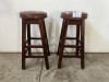 2 X BAR STOOLS