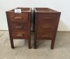 2 X PEDESTALS (H740, W840, L400)