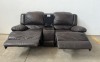 2 SEATER RECLINER COUCH WITH CUP HOLDER - 2