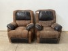 2 X RECLINER CHAIRS