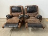 2 X RECLINER CHAIRS - 2