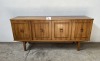 WOODEN 4 DOOR SIDEBOARD (H820, W460, L1830)