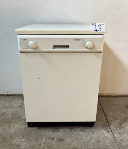 AEG DISHWASHER (SWITCHING ON)
