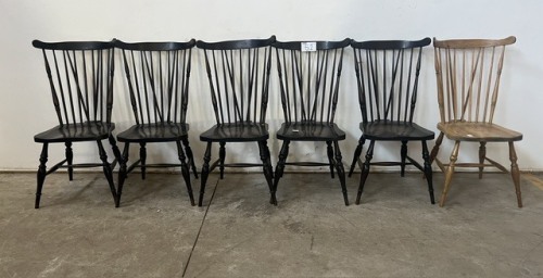 6 X DINING CHAIRS