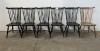 6 X DINING CHAIRS