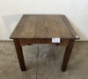 WOODEN DINING TABLE (H785, W915, L915) - 2