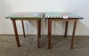 2 X WOODEN TABLES