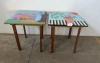 2 X WOODEN TABLES - 2