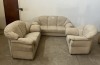 3 PIECE LOUNGE SUITE (3 SEATER, 2 SEATER AND 1 SEATER) - 2