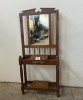 HALL ENTRANCE STAND WITH HAT HOOKS