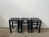 3 X BAR STOOLS - 2