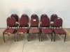 10 X OFFICE STACKER CHAIRS - 2