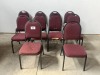 10 X OFFICE STACKER CHAIRS - 2