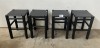 4 X BAR STOOLS - 2