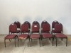 10 X OFFICE STACKER CHAIRS - 2
