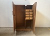 WOODEN 2 DOOR WARDROBE - 2