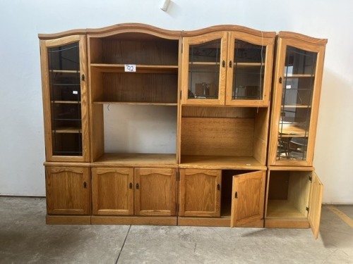 4 PIECE WALL UNIT