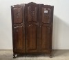 BALL AND CLAW 2 DOOR WARDROBE
