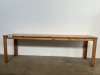 WOODEN SERVER TABLE (H760, W600, L2400)