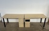 2 X OFFICE DESKS WITH DRAWERS - 2