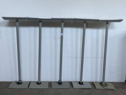 5 X STANDING LAMPS